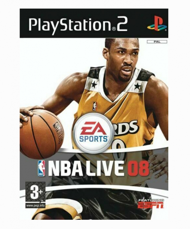 NBA LIVE 08 PS2
