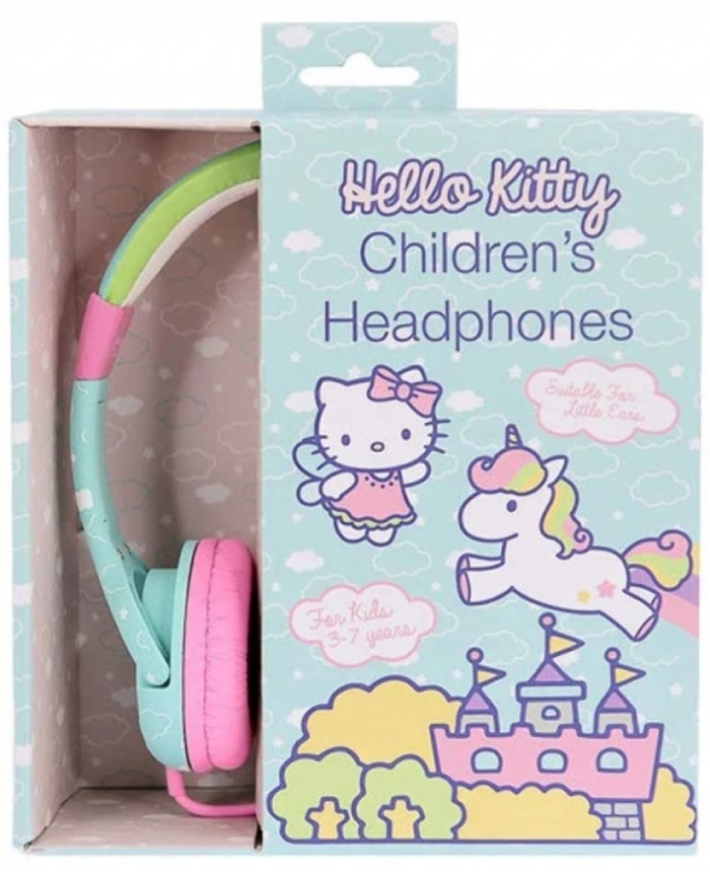 Auscultadores Gaming Com Fios Junior - Hello Kitty Unicorn (Multiplataforma)