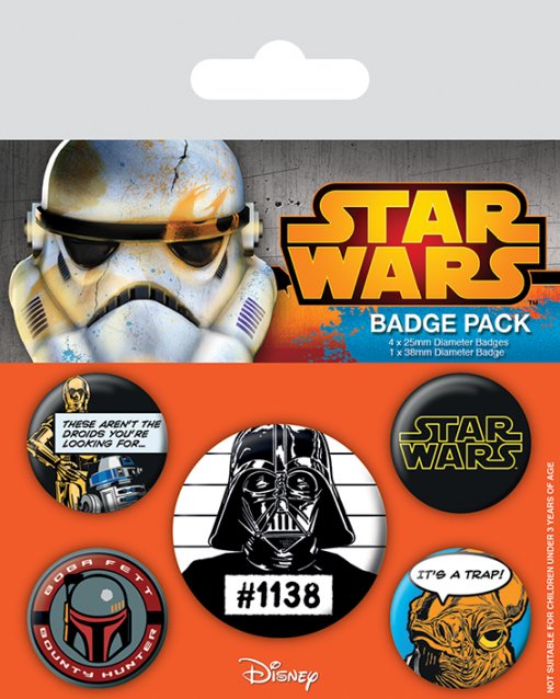 Pins STAR WARS Cult Badge Pack (5 pins)