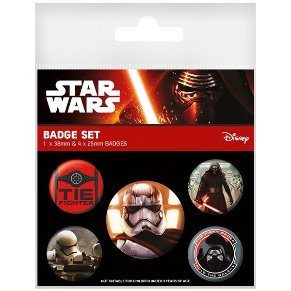 Pins STAR WARS First Order Badge Pack (5 pins)