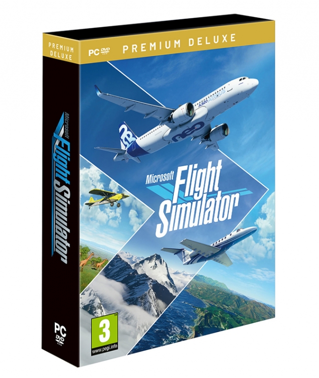 Microsoft FLIGHT SIMULATOR Edição Premium Deluxe PC