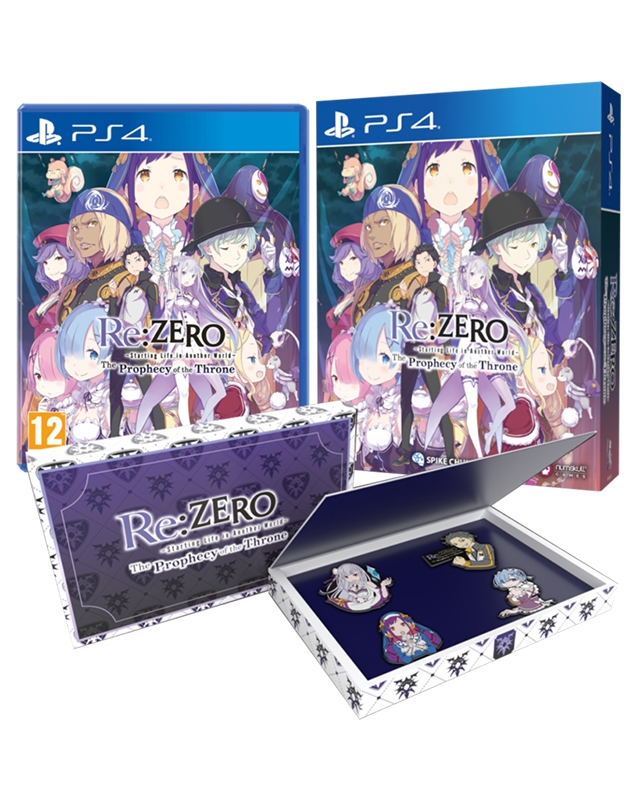RE: ZERO The Prophecy of The Throne Day One Edition PS4
