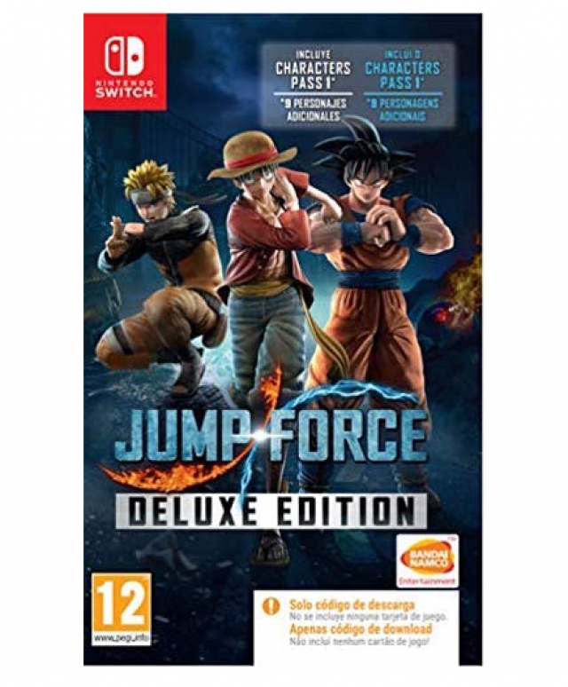 JUMP FORCE Deluxe Edition (Code In A Box) Switch