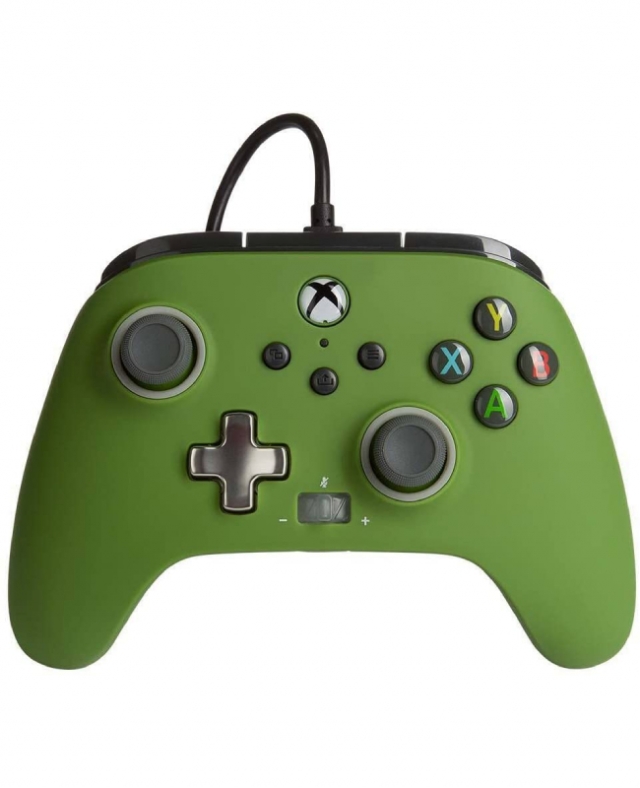 Comando PowerA Com Fios Verde Tropa Xbox One | Series X | PC