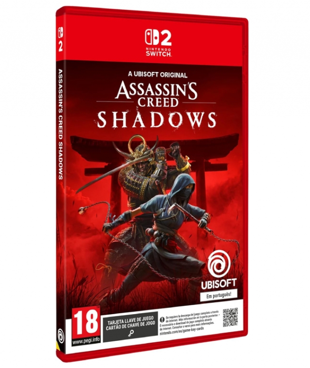 ASSASSINS CREED SHADOWS (Game Key Card) Switch 2