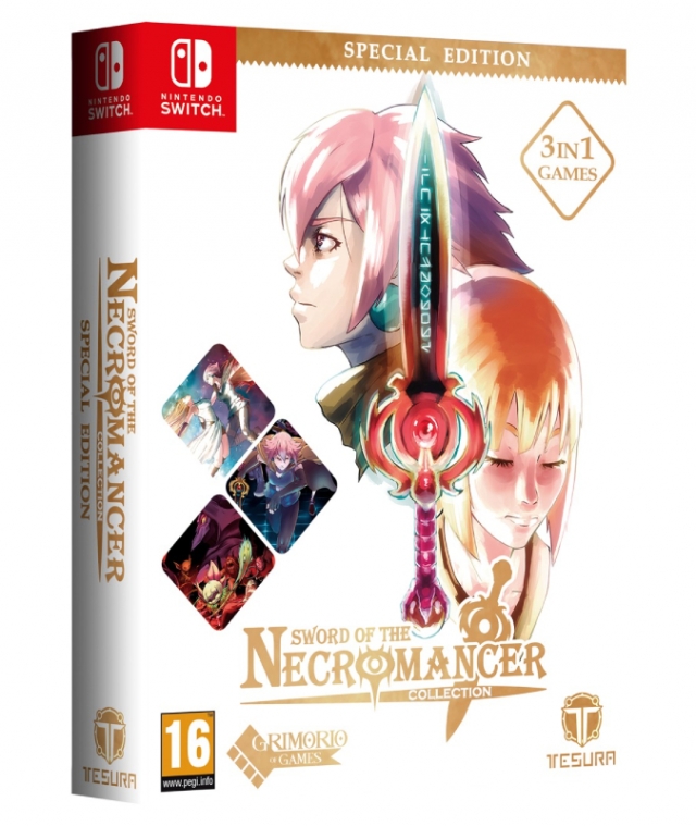 SWORD OF THE NECROMANCER Collection Special Edition Switch