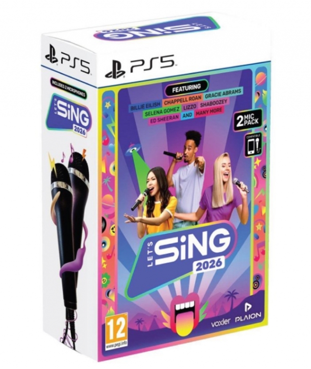 LETS SING 2026 - 2 Mic Pack PS5