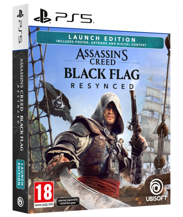 ASSASSINS CREED BLACK FLAG Resynced Launch Edition PS5
