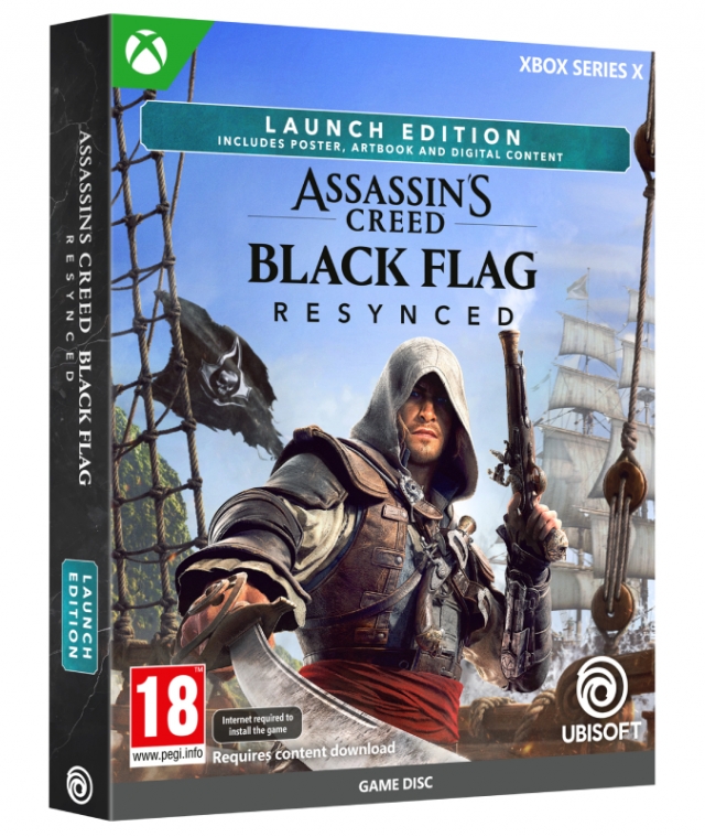 ASSASSINS CREED BLACK FLAG Resynced Launch Edition Xbox Series X