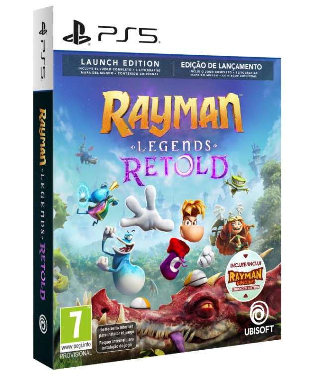 RAYMAN LEGENDS Retold Launch Edition PS5