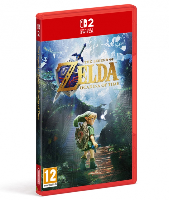 THE LEGEND OF ZELDA Ocarina of Time (Capa Texturada) Switch 2