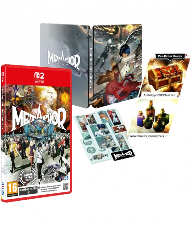 METAPHOR REFANTAZIO Steelbook Edition Switch 2